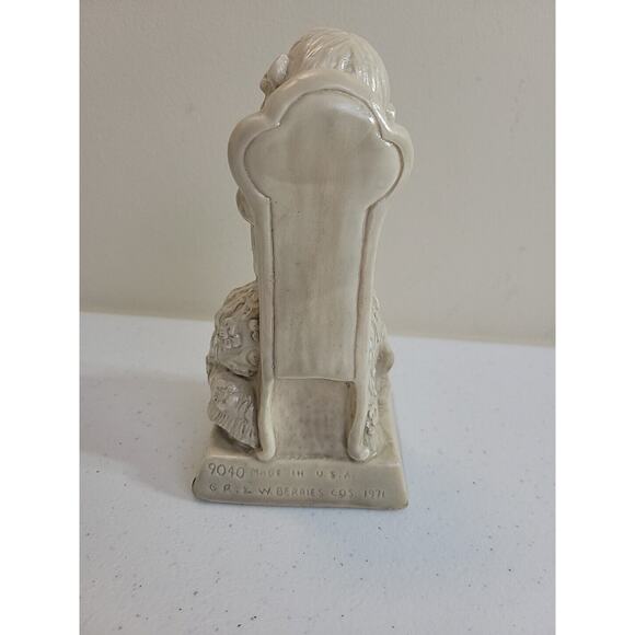 VTG R & W Berries Co I Miss Your Kiss 1971 Girl Knick Knack Figurine 9040 - Picture 5 of 10